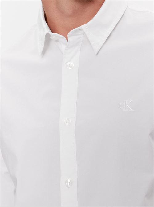 SLIM STRETCH SHIRT CALVIN KLEIN JEANS | J30J324614/YAF